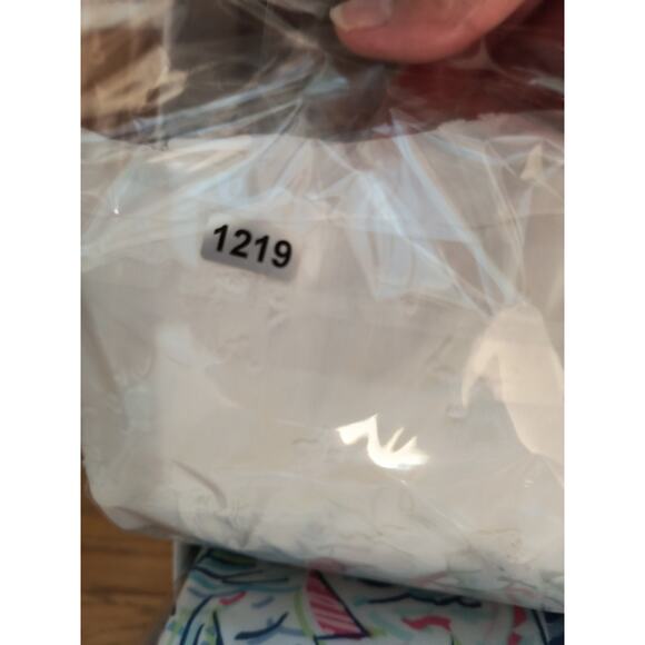 Peyton & Parker Starfish Swim Cover Dress Women's Sz XXL White Short Sleeve - Picture 14 of 14